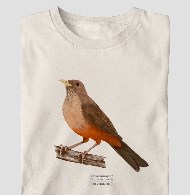 Inky Aves - Sabiá-laranjeira - Oversized