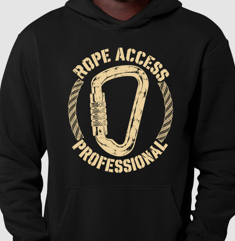 Rope Access Stencil - Hoodie Moletom
