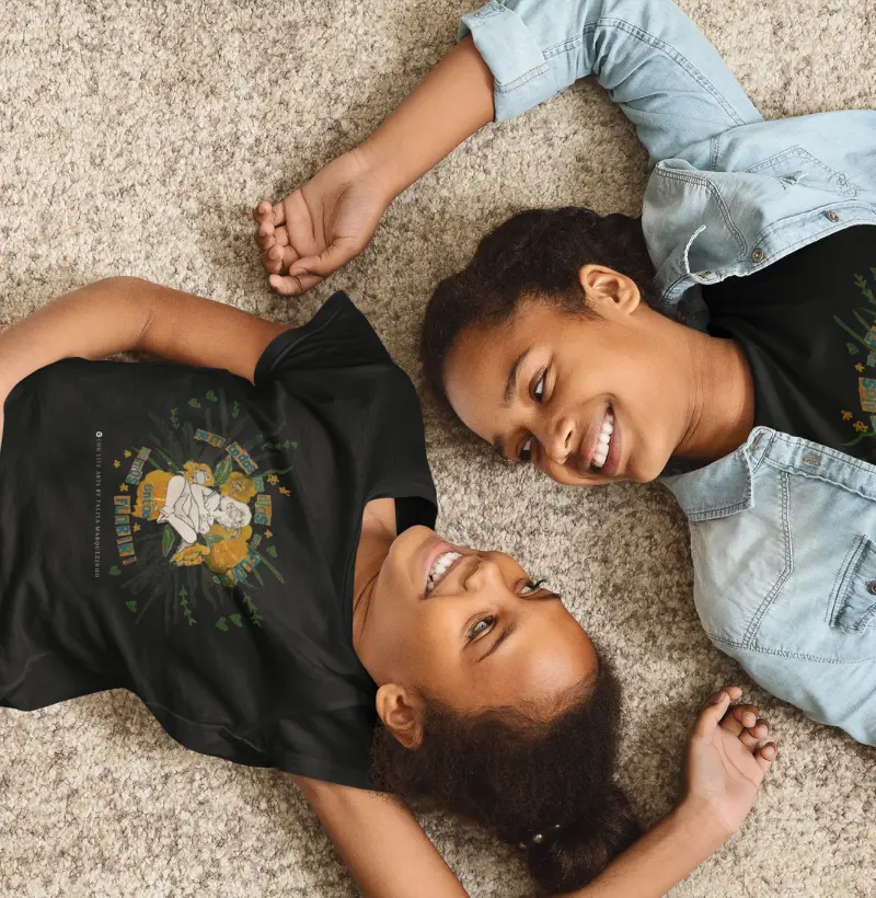 Camiseta Infantil Florir by Talita Marquezinho