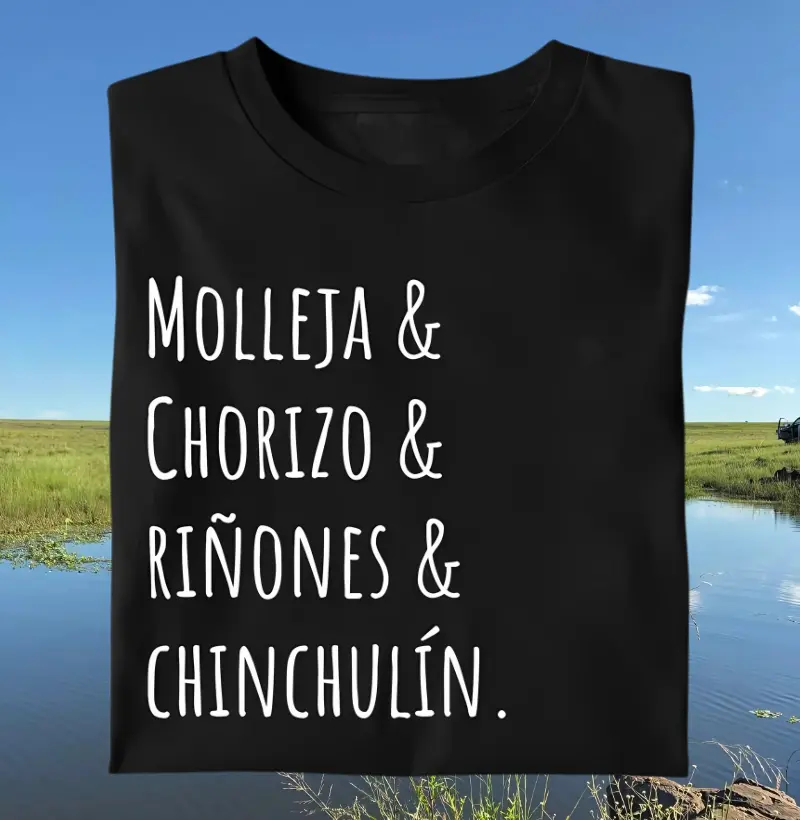 Camiseta Miúdos Parrilla 