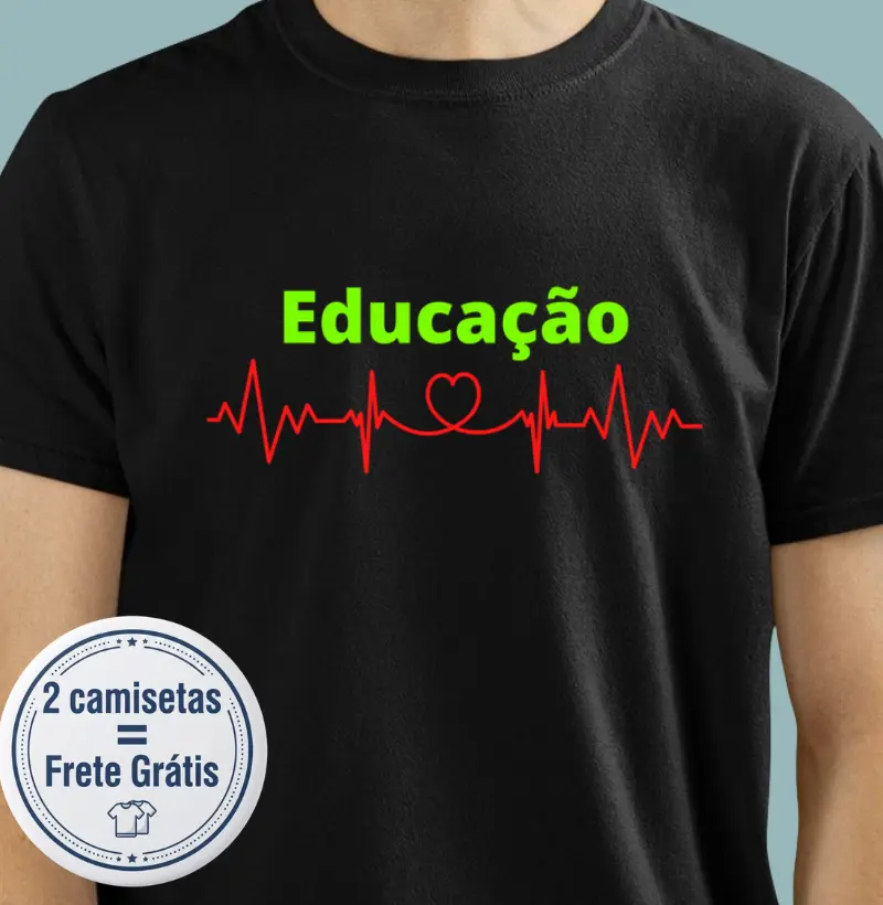 Camiseta Premium Professor/Pedagogo