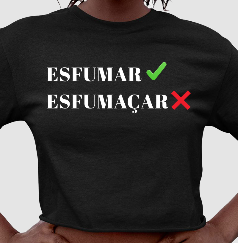 Esfumar x Esfumaçar