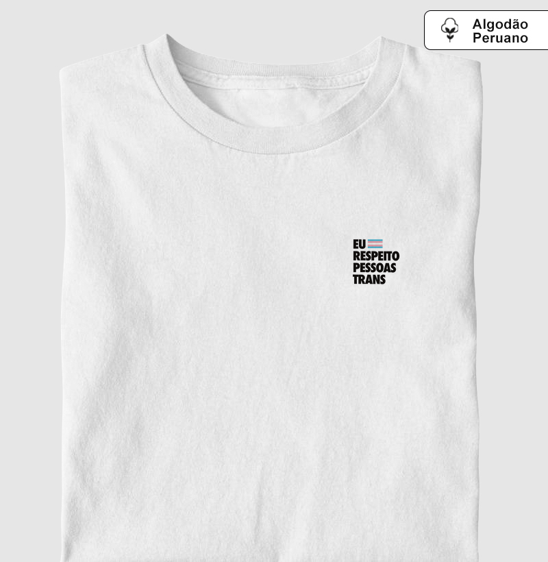 Pocket eu respeito pessoas trans