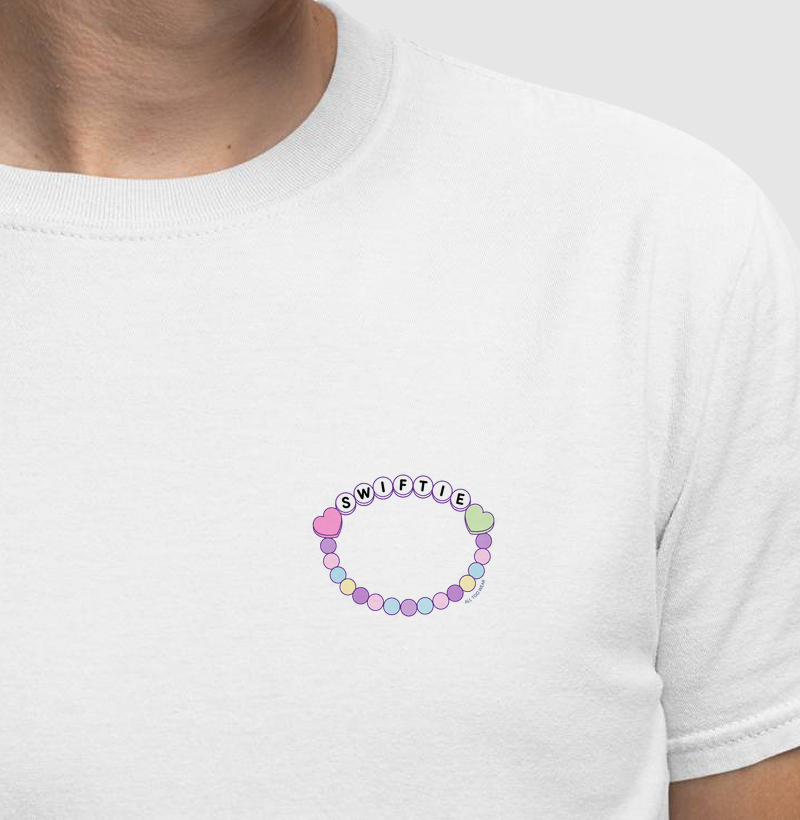Camiseta Pulseira da Amizade Minimalista