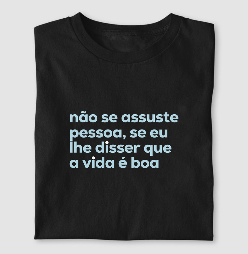 Não se assuste