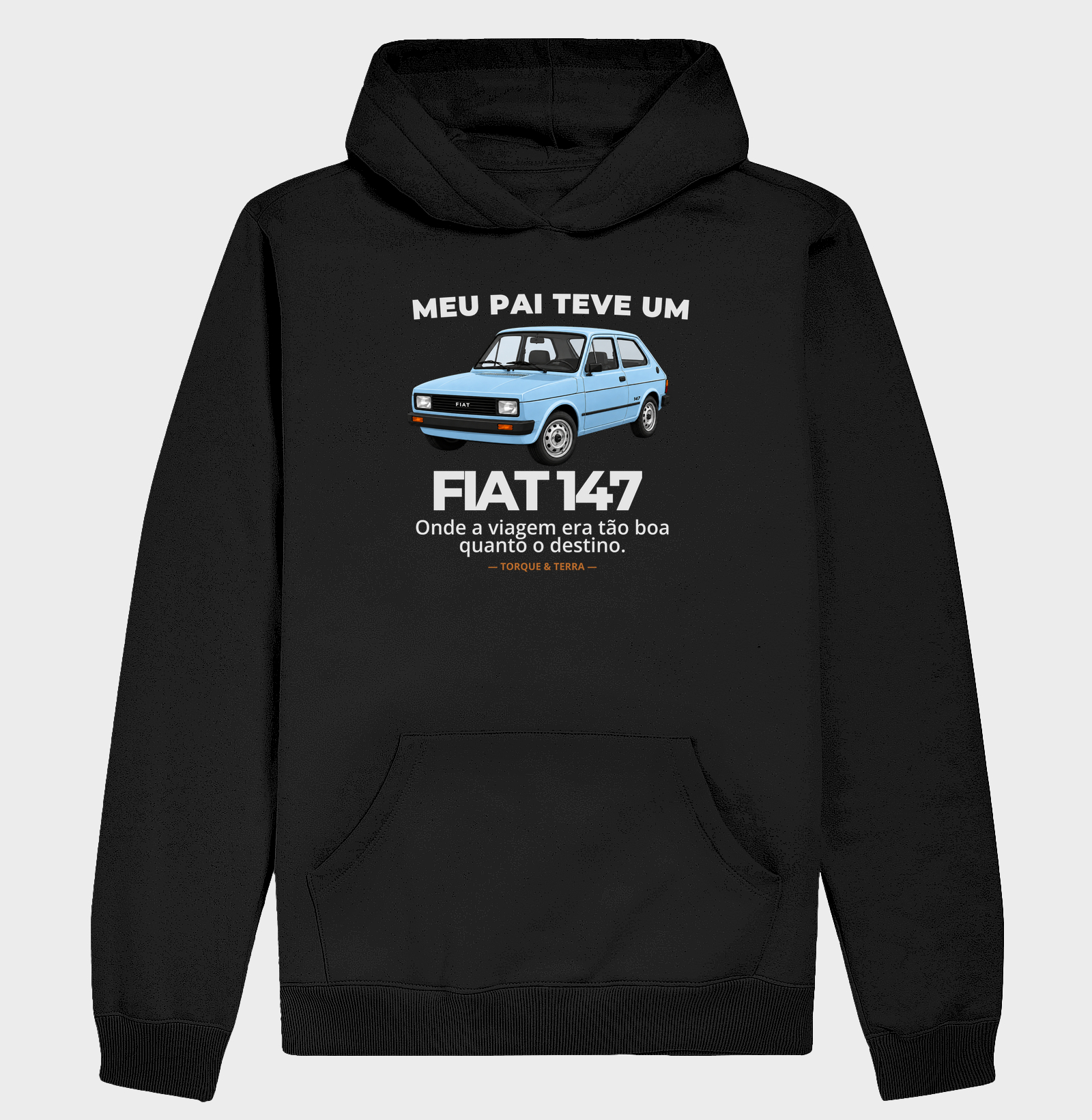 Meu pai teve um  - FIAT 147 - azul claro