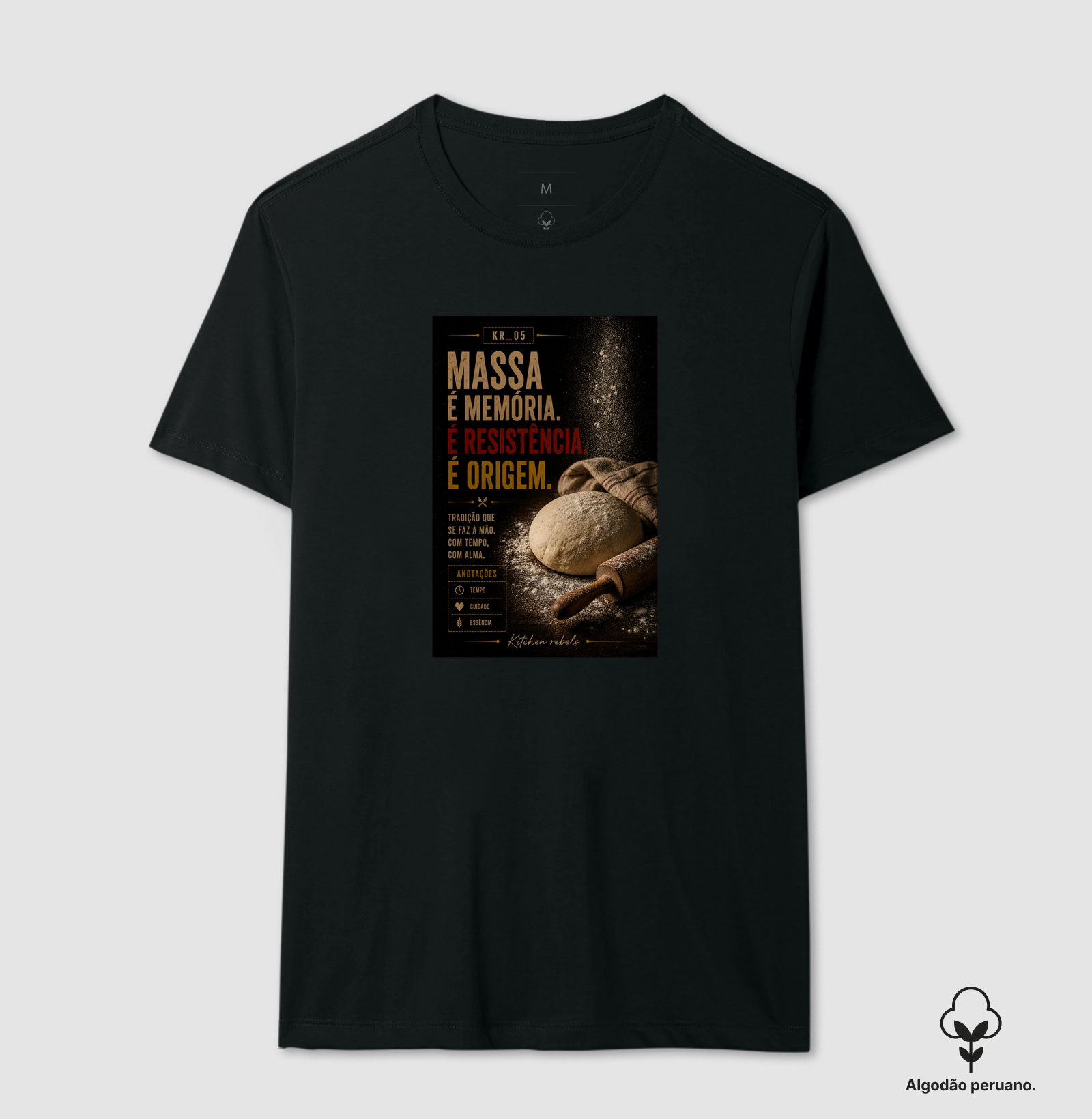 005 - Camiseta Algodão Peruano