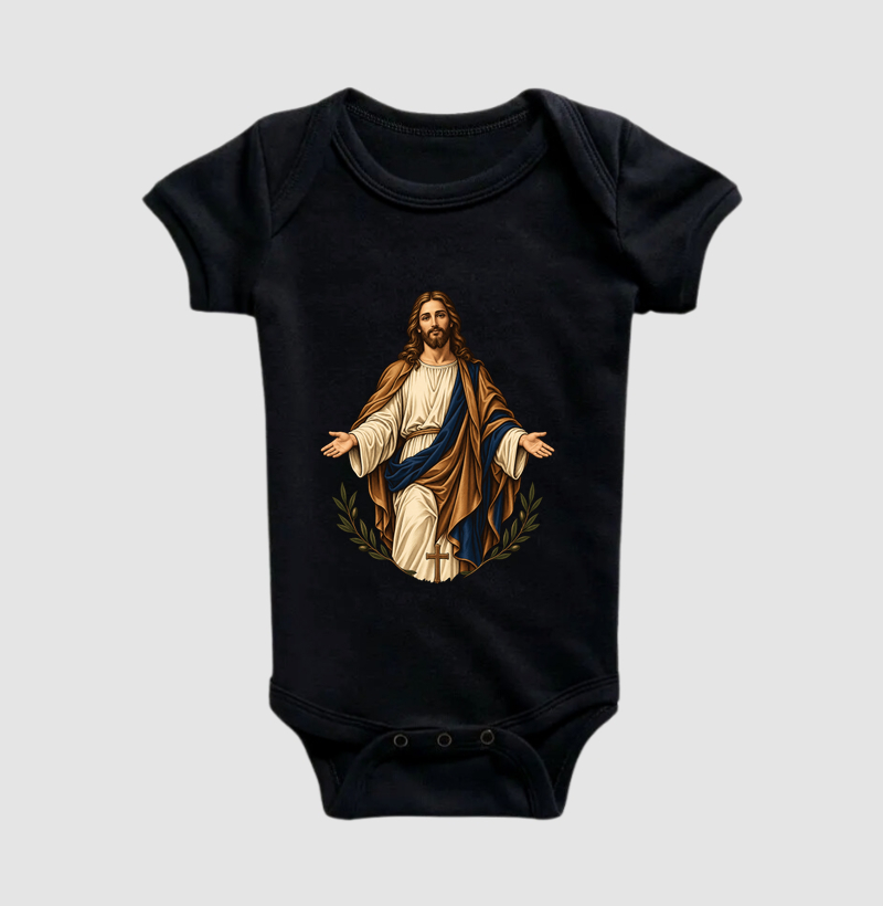 Cristo Acolhedor - Cristo Vivo - Body Infantil