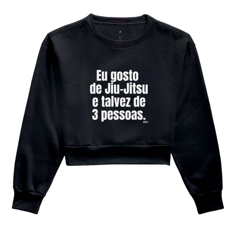 Eu gosto de Jiu-Jitsu e talvez de 3 pessoas