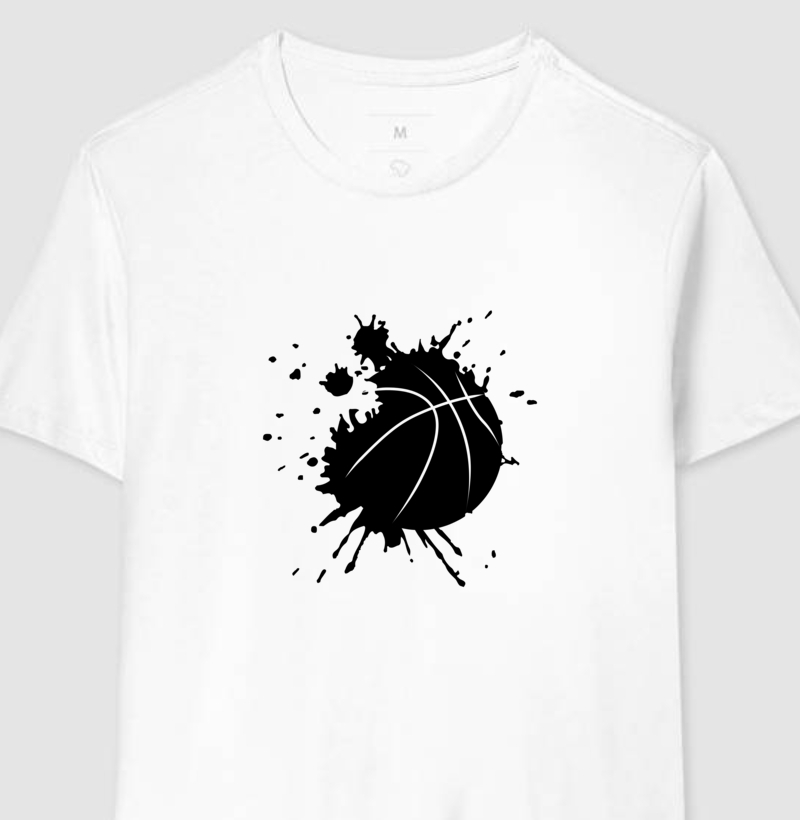 Camiseta Basquete Splash
