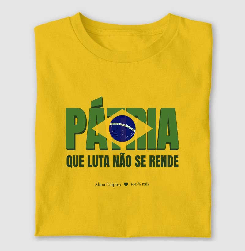 Pátria que luta não se rende
