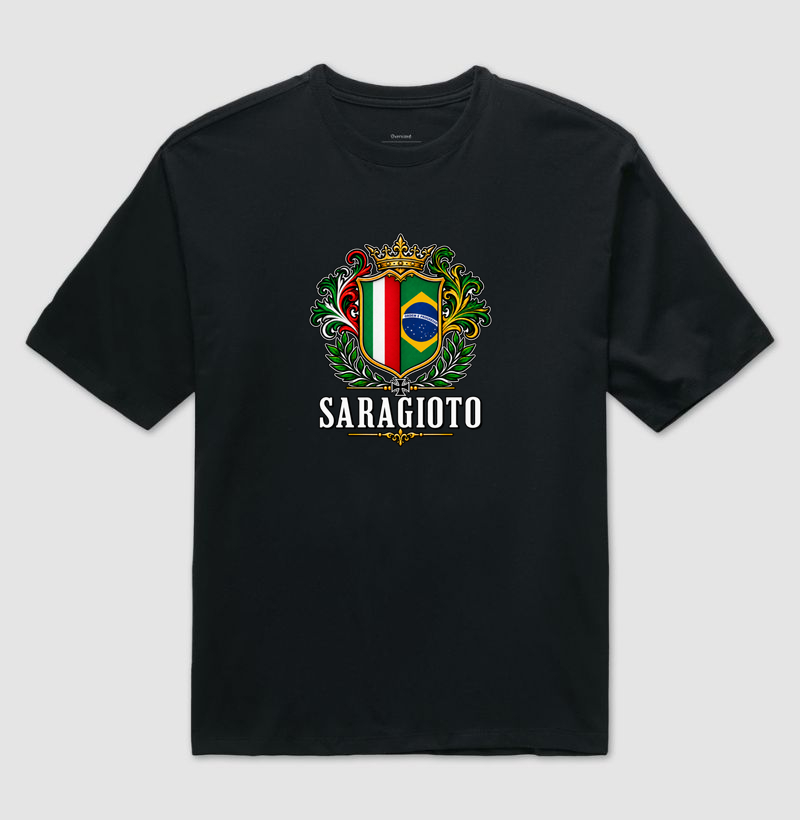   Saragioto  - Camiseta Oversized