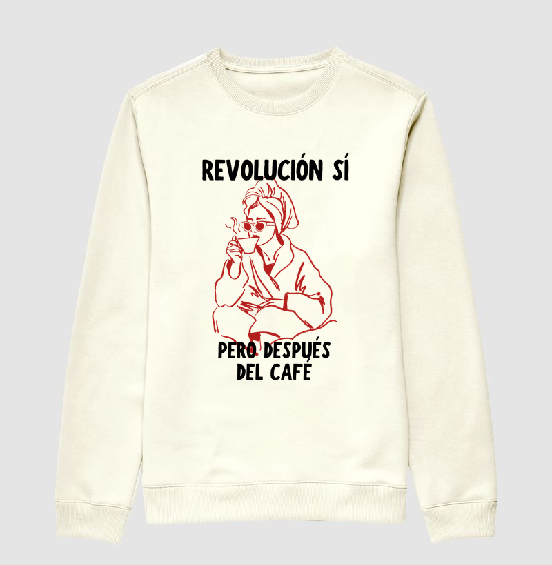 revolución sí, pero después del café