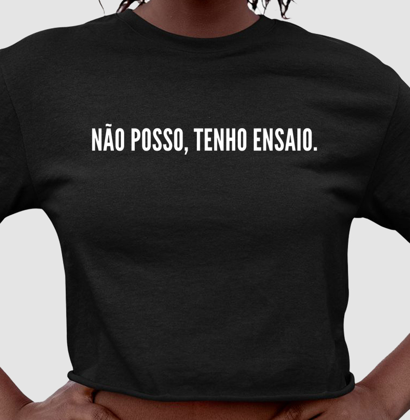 Hoje tenho ensaio