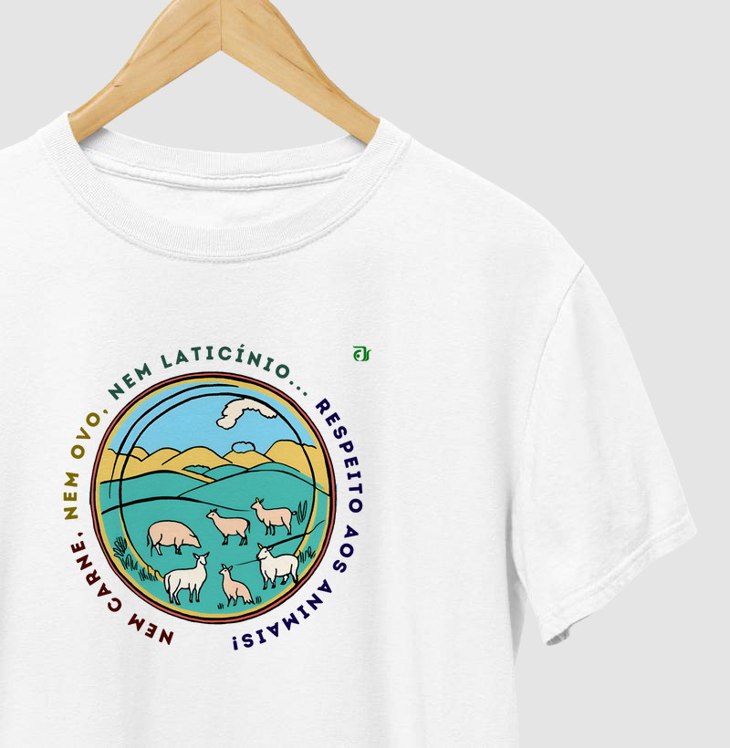 Nem carne, nem laticínio, nem ovo... Respeito aos animais!