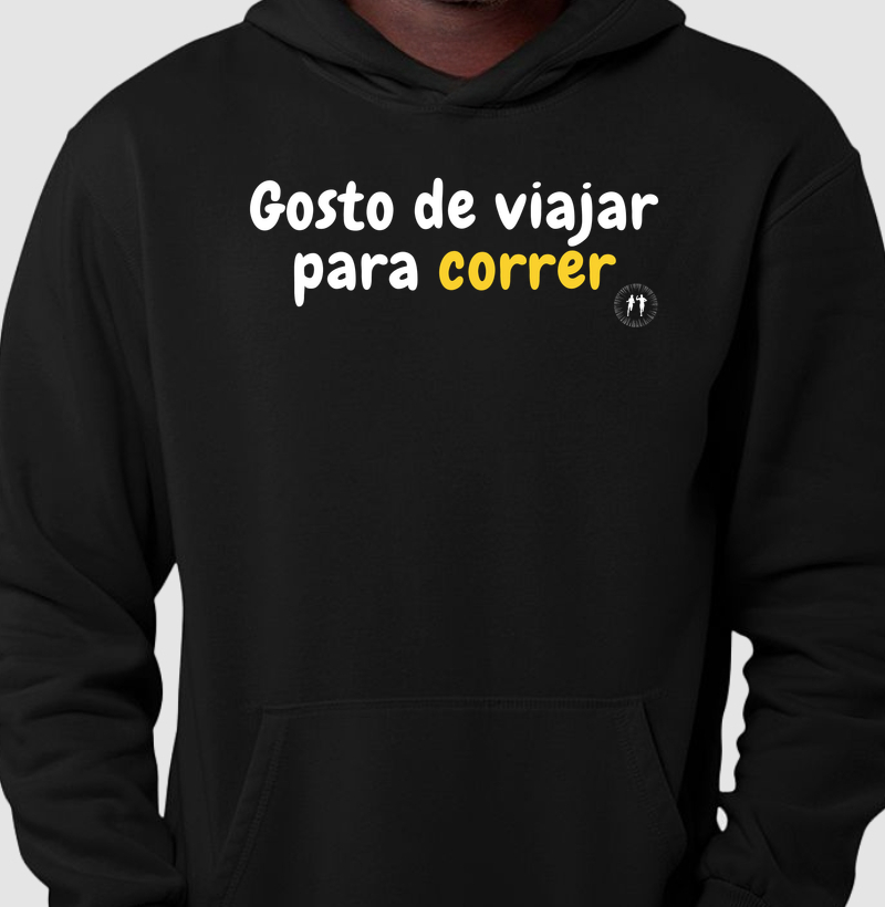 Gosto de viajar para correr