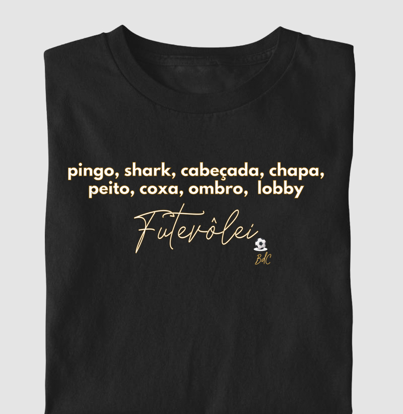 Pingo Shark Cabeçada Chapa Peito Coxa Ombro Lobby Futevôlei