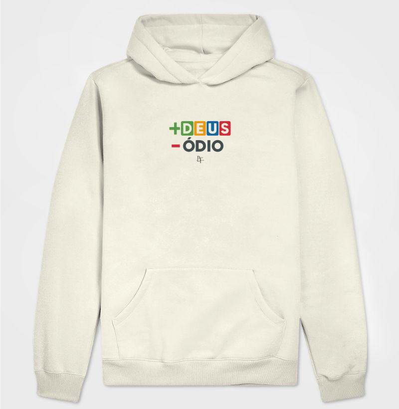 + Deus - Ódio - Hoodie Moletom