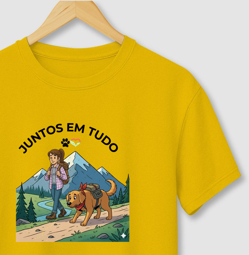 JUNTOS EM TUDO - Mulher - Camiseta