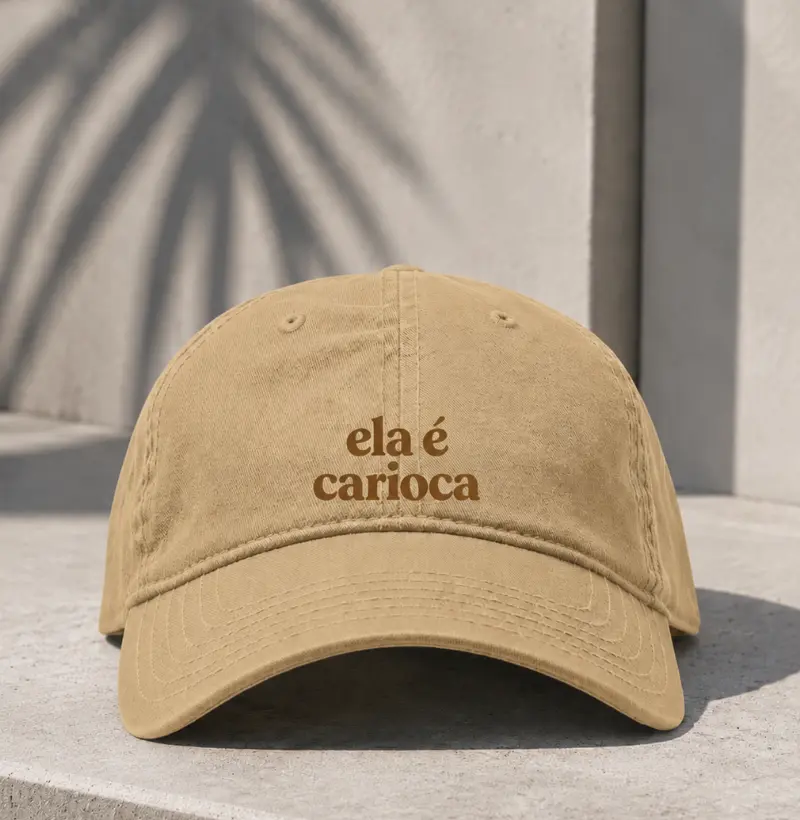 ELA É CARIOCA - Boné Dad Hat