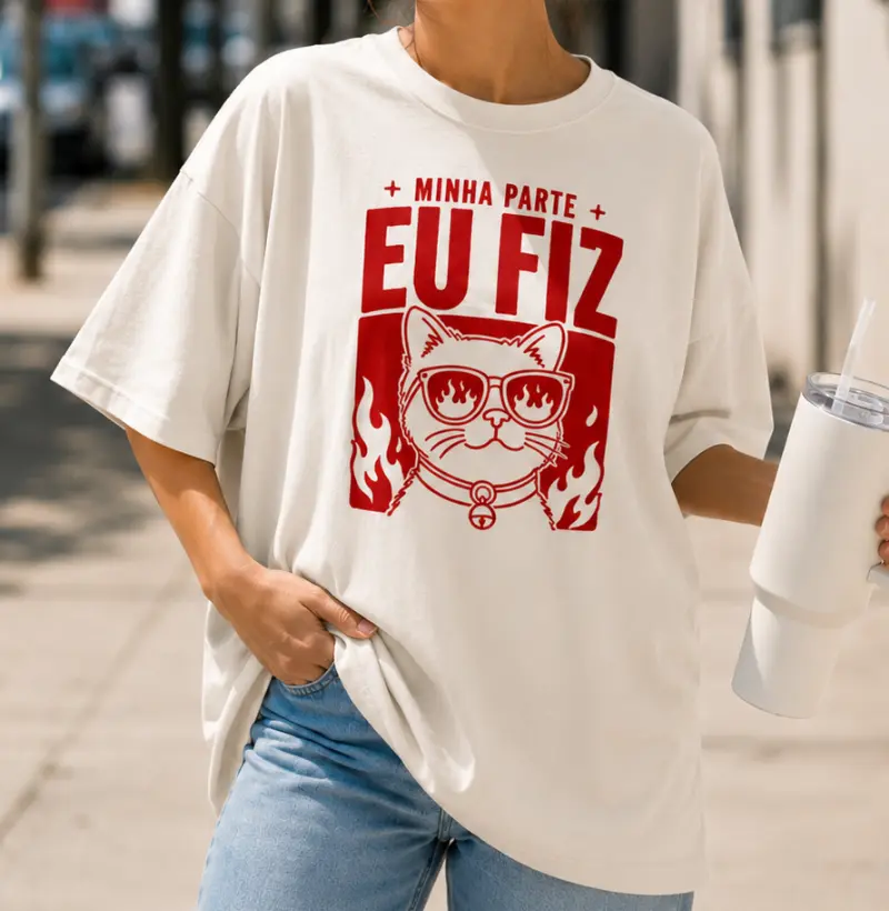 minha parte eu fiz