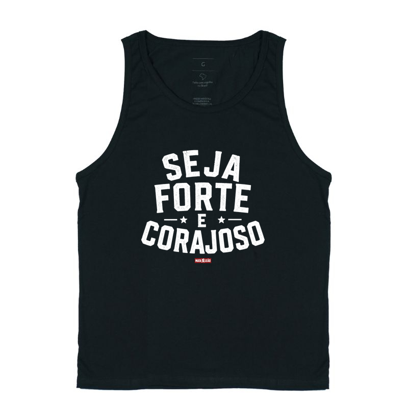Seja Forte e Corajoso - Regata