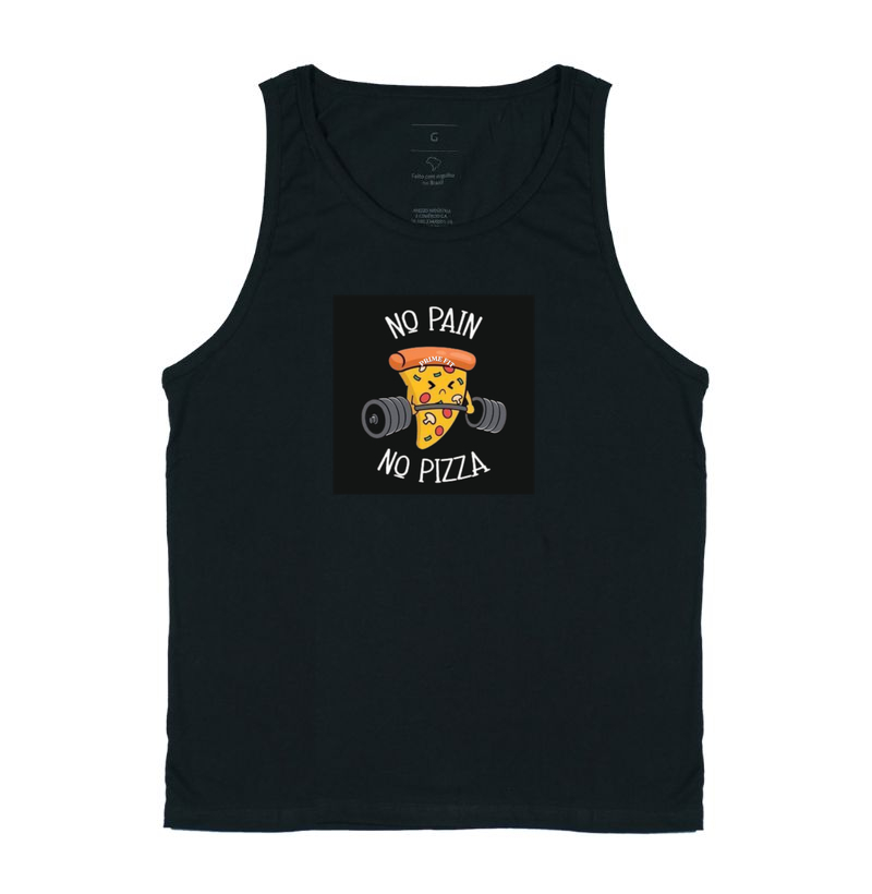 Cropped personalizado -no pain no pizza