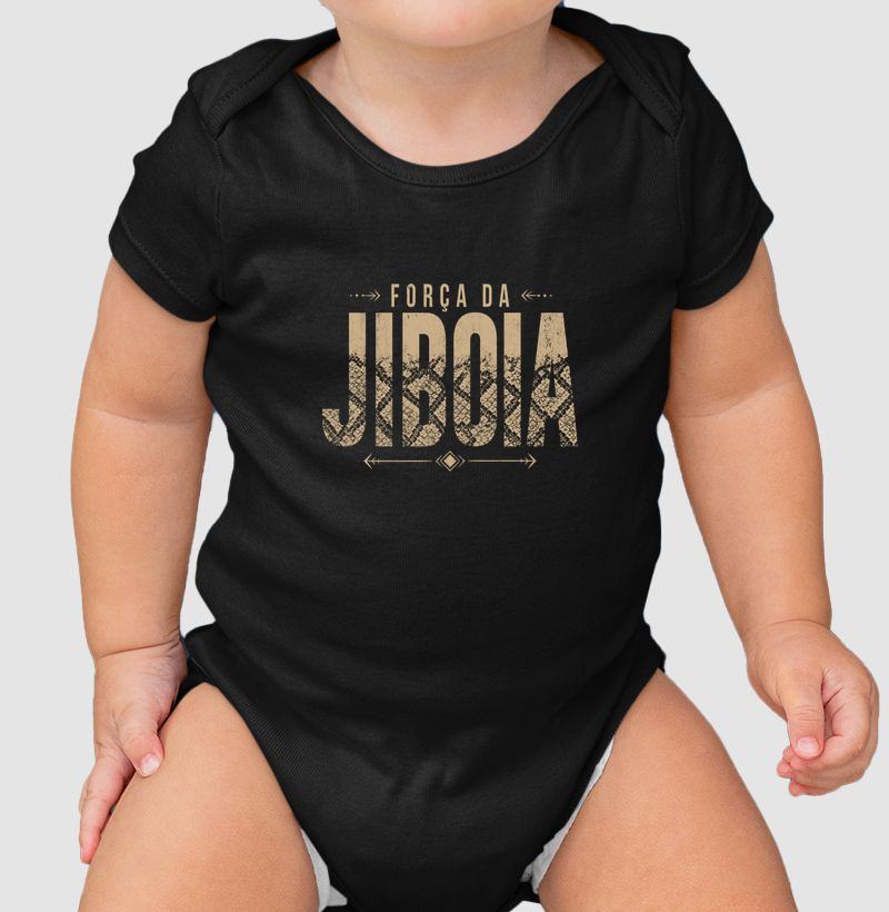 Força da Jiboia - Body Infantil