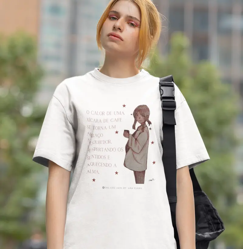 Camiseta Adulto Aquecer by Ana Clara Albuquerque