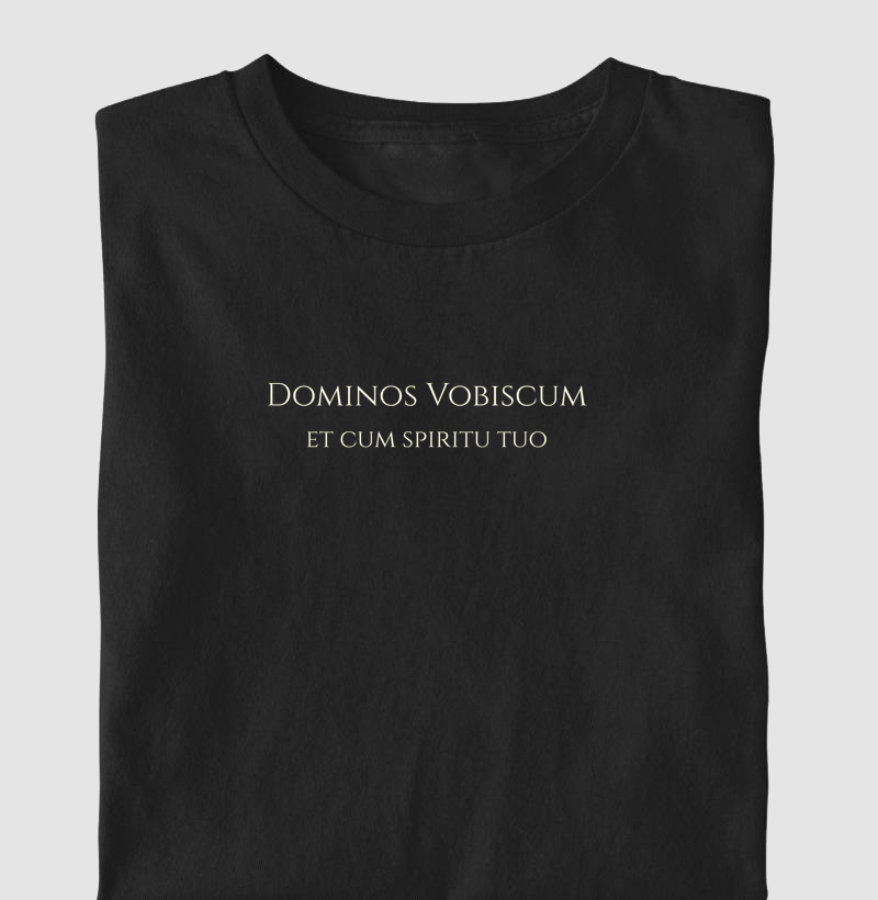 Camiseta O Senhor esteja convosco