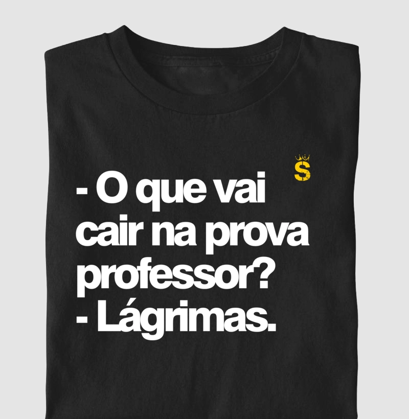 O que vai cair na prova