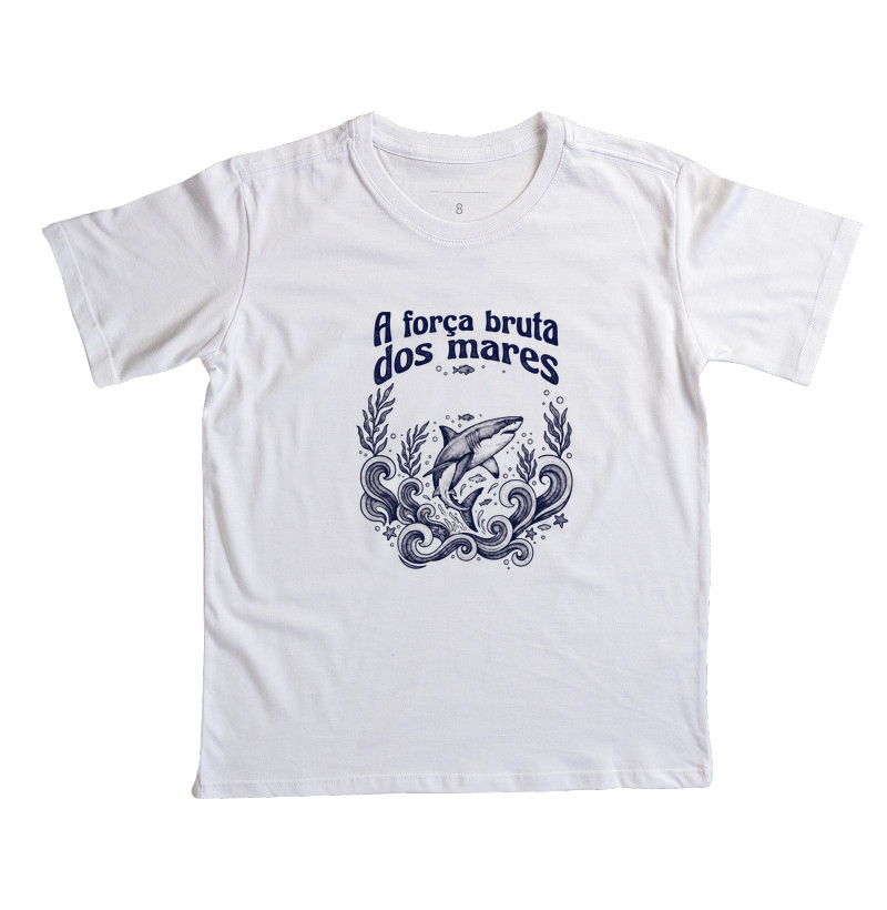 Camiseta - O Salto do Tubarão-Branco