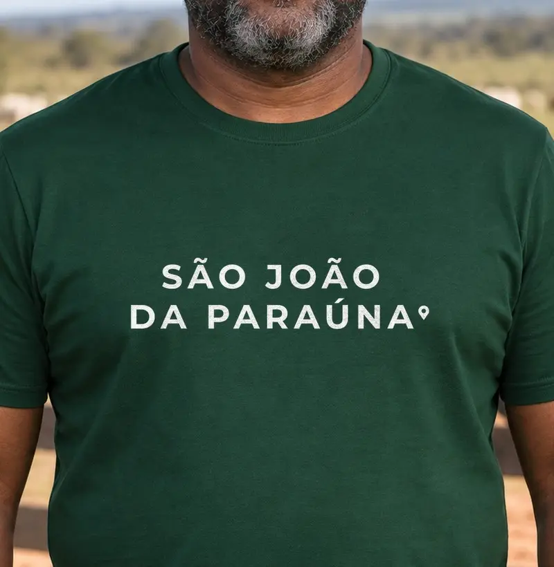São João da Paraúna | Pin GO - Camiseta