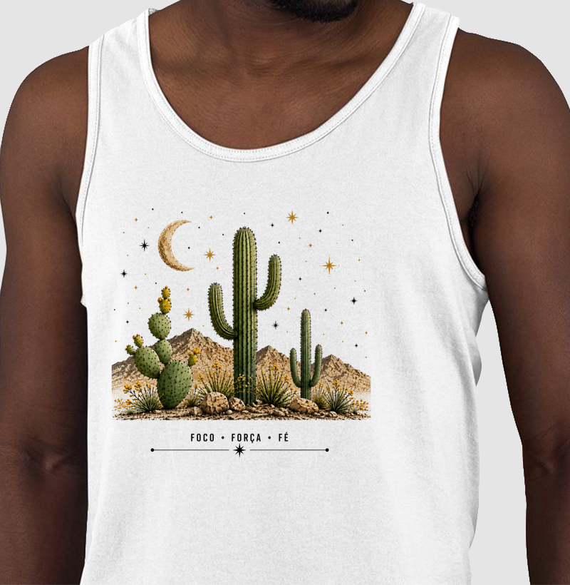 Camiseta Foco, Força e Fé