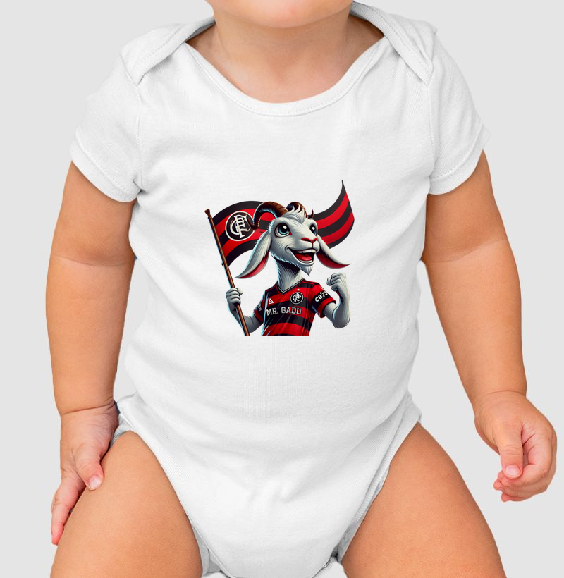 Body Infantil - Bodinho Rubro Negro 2 - Mr. GADU