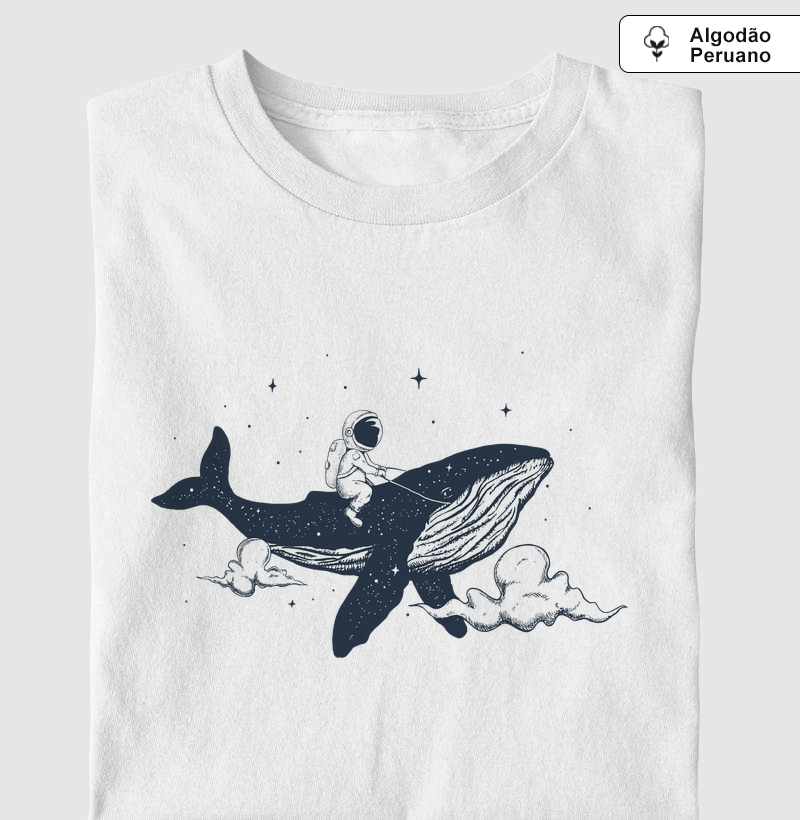 Astronaut in the ocean - Camiseta Algodão Peruano
