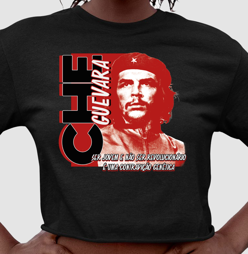 [GABYSHINY] CHE GUEVARA FRASE - Cropped