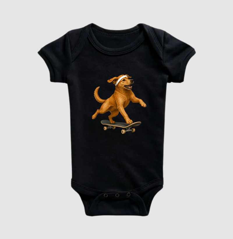 Caramelo - Skatista - Body Infantil