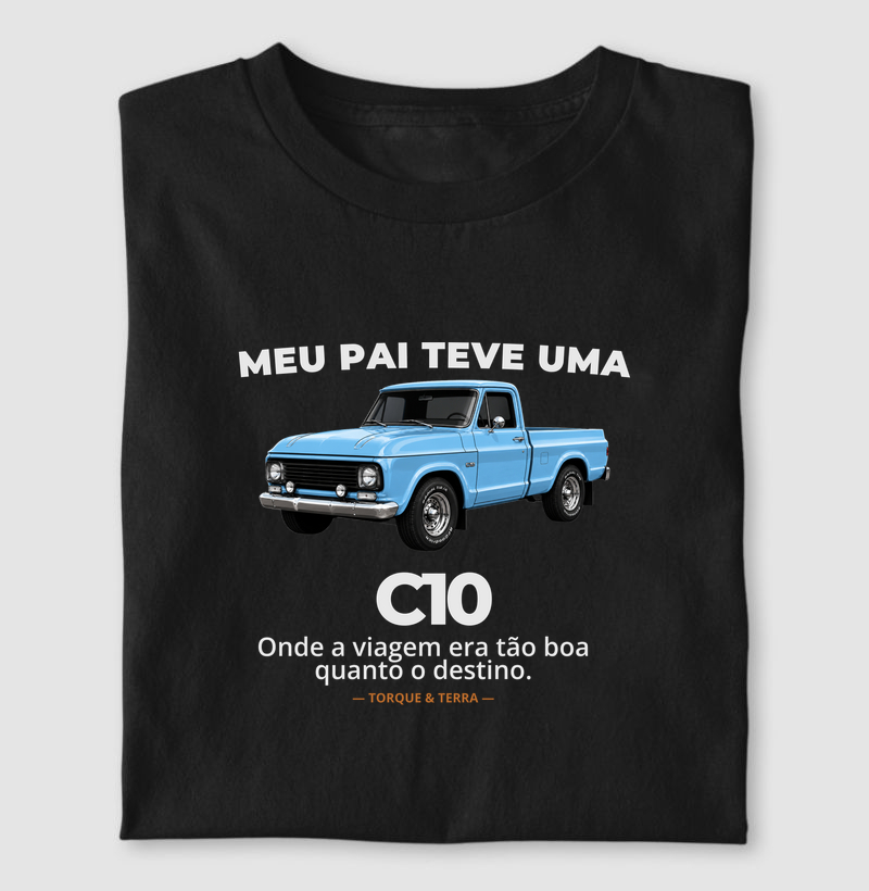 Meu pai teve uma - C10 - azul