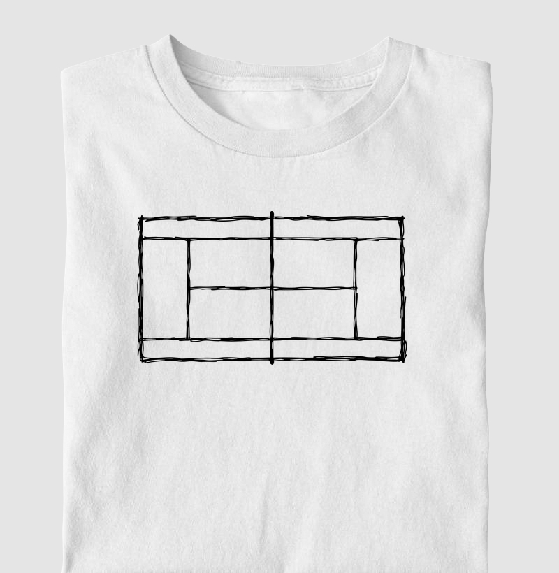 Quadra Rabiscada - Camiseta