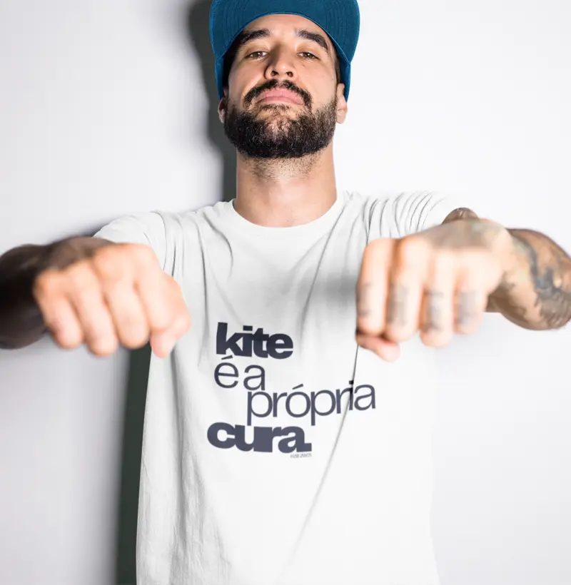 Kite é a própria cura - Camiseta 