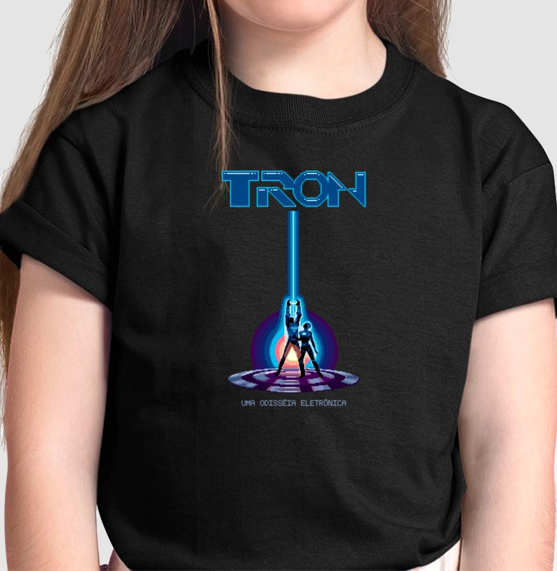 TRON - UMA ODISSÉIA ELETRÔNICA - PIXEL ART