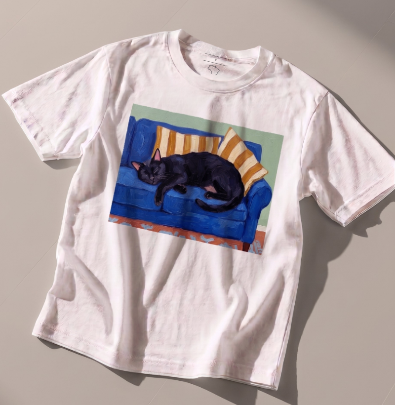 Sleeping Cats - Gato Preto
