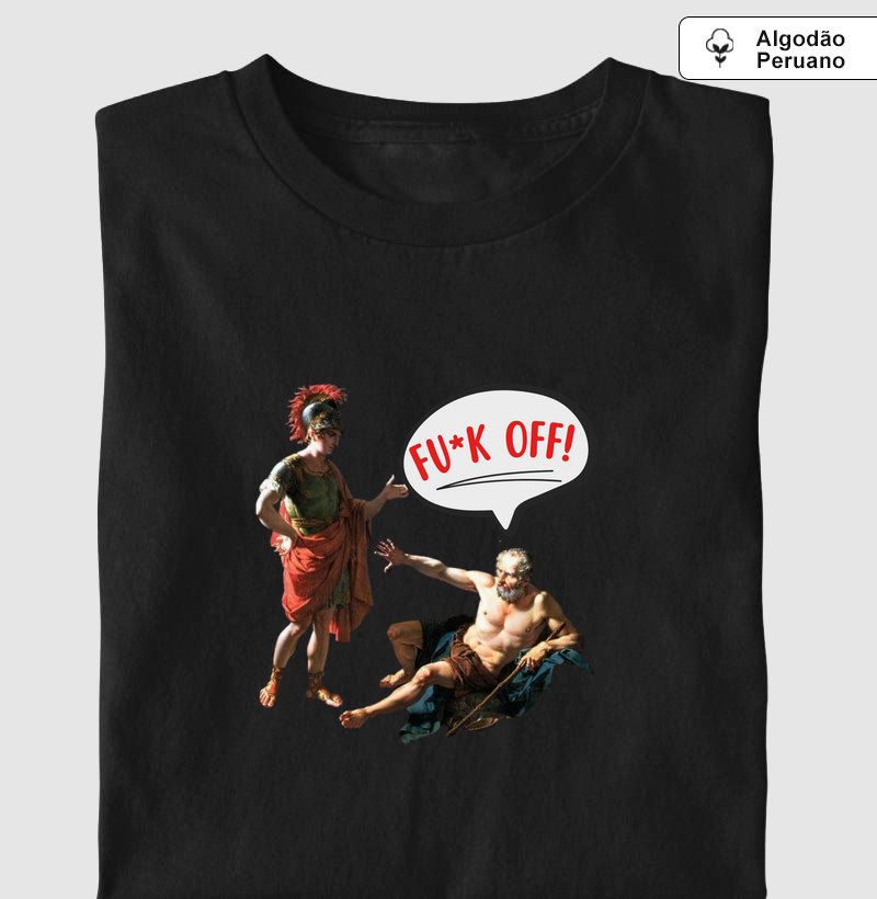 Diógenes vs. Alexandre - Rejeição Filosófica ao Poder