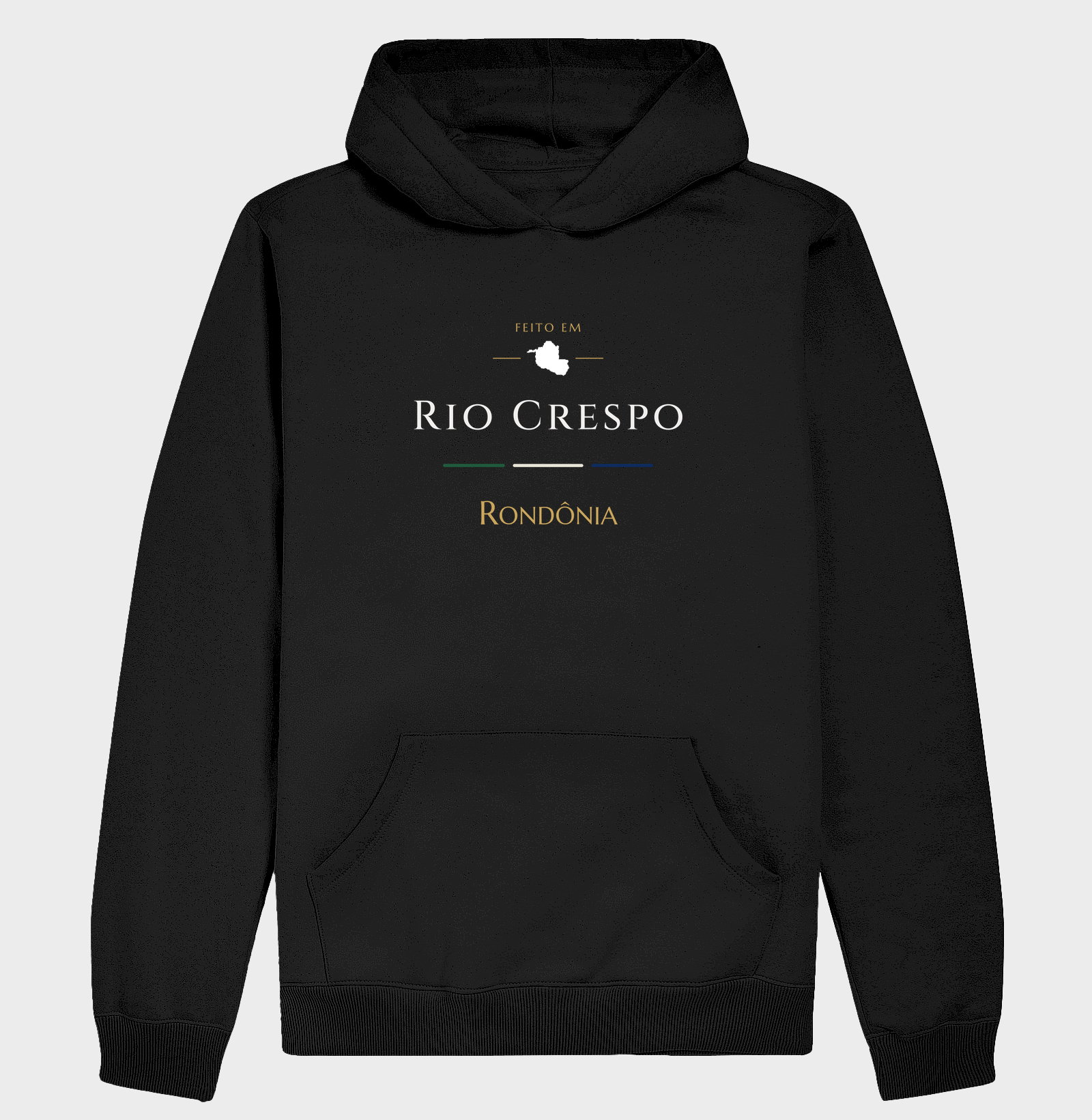 Feito em Rio Crespo RO - Hoodie Moletom