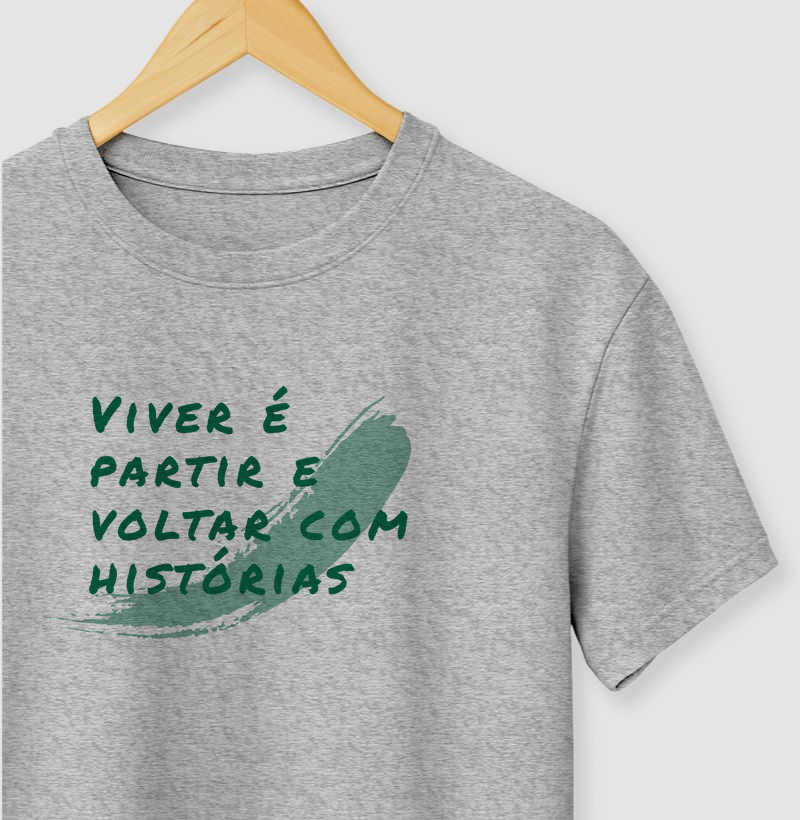 Viver é partir e voltar com histórias