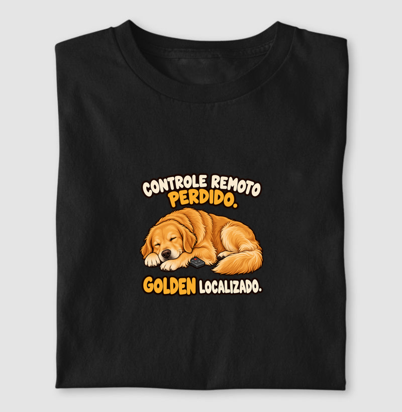 Controle remoto perdido. Golden localizado.
