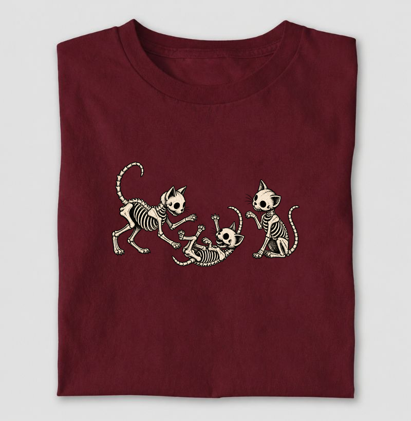 skeleton cat