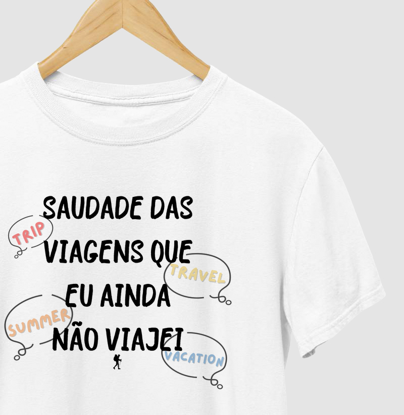 SAUDADES DAS VIAGENS QUE AINDA NÃO FIZ