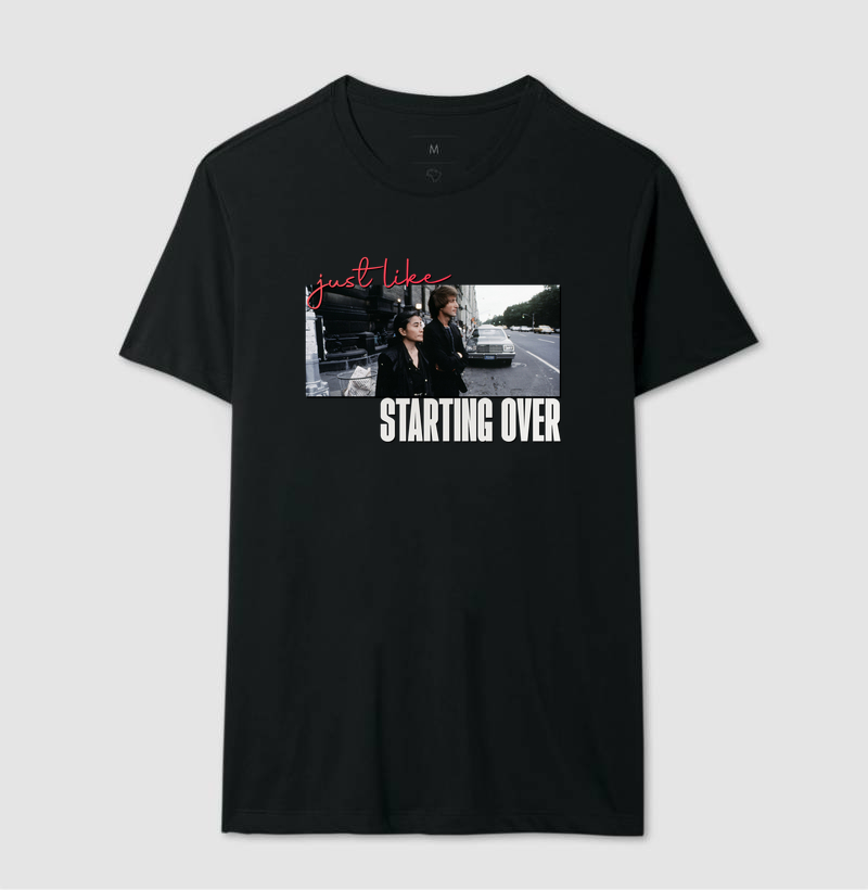 Camiseta Just Like Starting Over